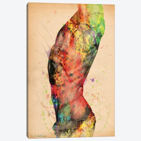 Abstract Body III Canvas Print #MKH2} by Mark Ashkenazi Canvas Art Print