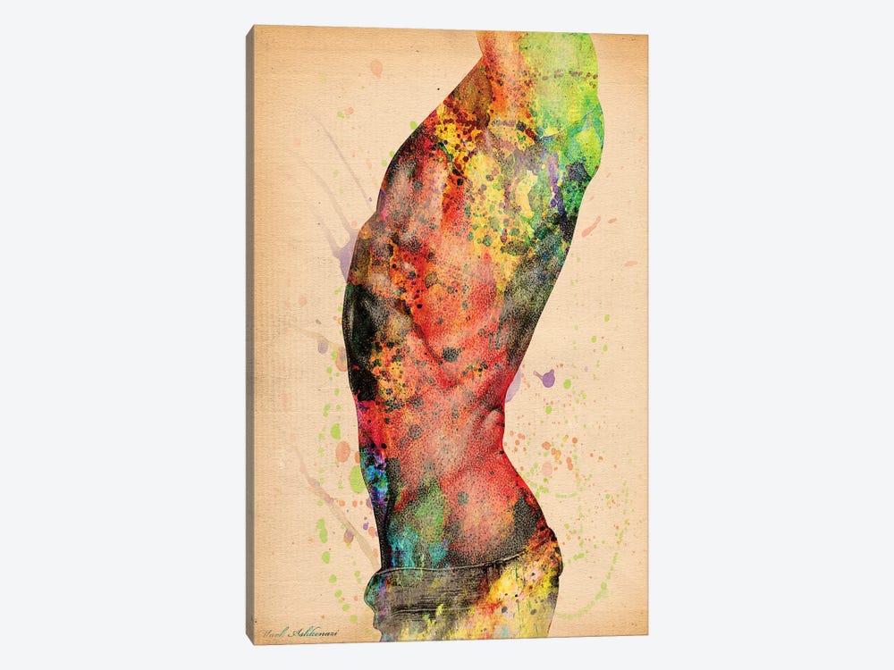 Abstract Body III by Mark Ashkenazi 1-piece Canvas Art Print