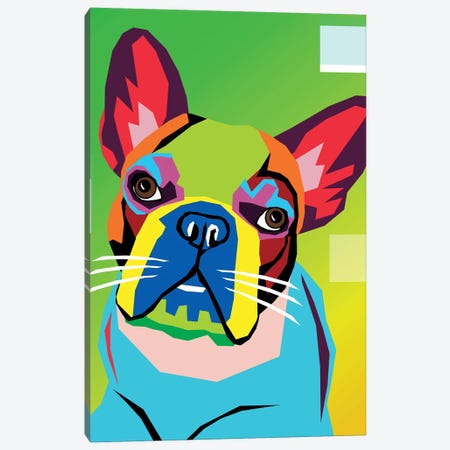 French Bulldog Canvas Print #MKH30} by Mark Ashkenazi Canvas Artwork