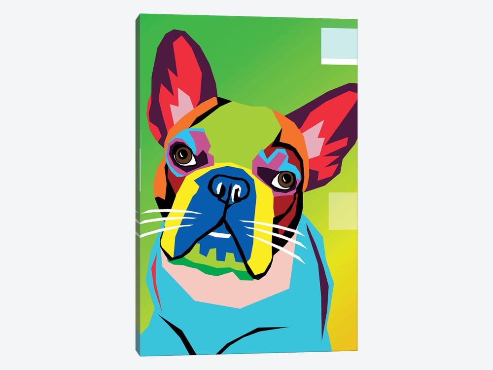 French Bulldog by Mark Ashkenazi 1-piece Canvas Artwork