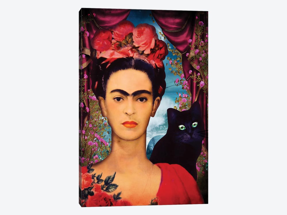 Frida Kahlo by Mark Ashkenazi 1-piece Art Print