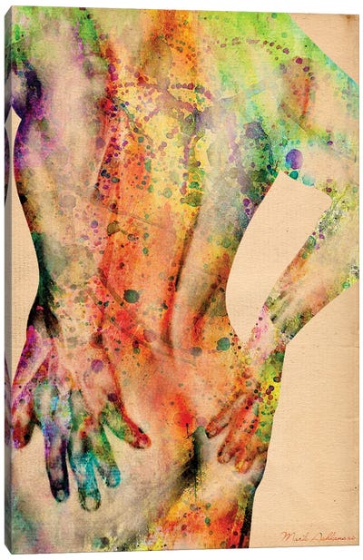 Abstract Body IV Canvas Art Print