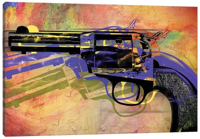 Gun VI Canvas Art Print - Weapons & Artillery Art