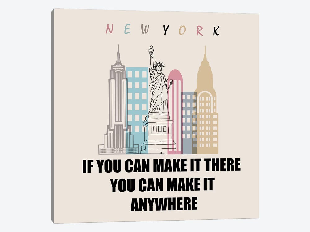If You Can Make It There You Can Make It Anywhere by Mark Ashkenazi 1-piece Canvas Print