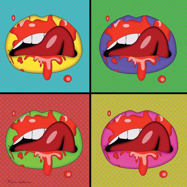 Lips: Lips II by Mark Ashkenazi