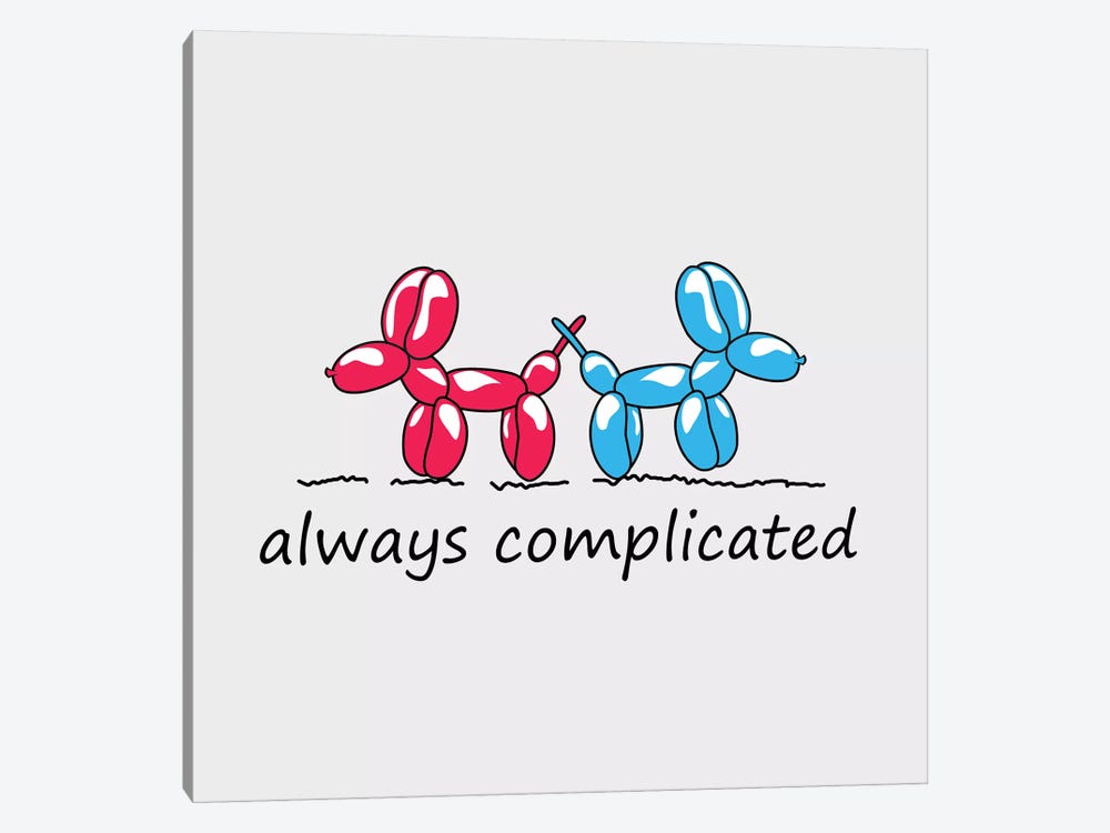 Always Complicated by Mark Ashkenazi 1-piece Canvas Wall Art
