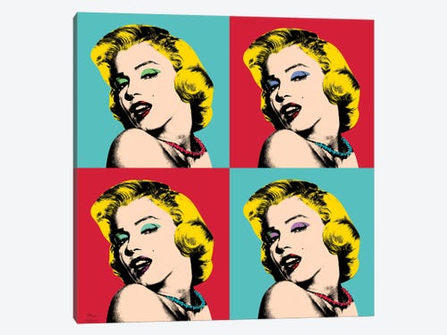 program Forholdsvis fumle Marilyn Monroe Pop Art Canvas Art Print by Mark Ashkenazi | iCanvas