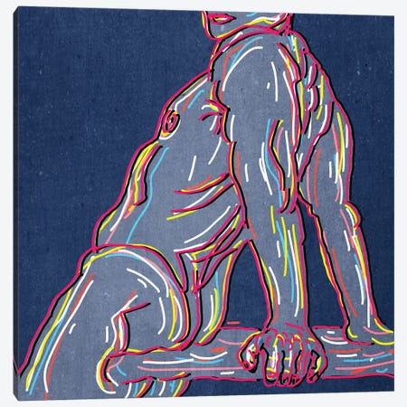 Nude Boy III Canvas Print #MKH83} by Mark Ashkenazi Art Print