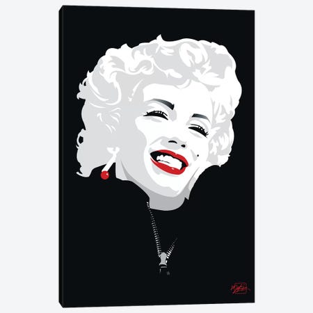Miki Marilyn Canvas Print #MKI1} by Miki Canvas Art
