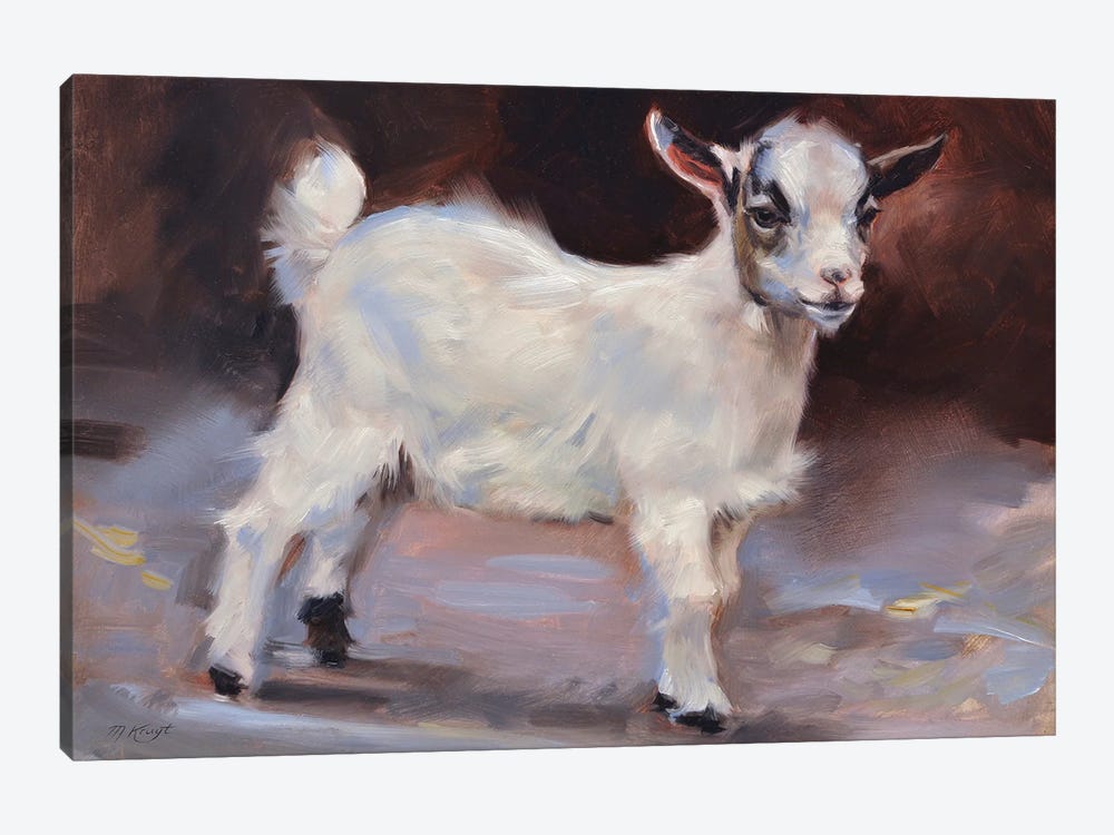 Little Goat by Marjolein Kruijt 1-piece Canvas Wall Art