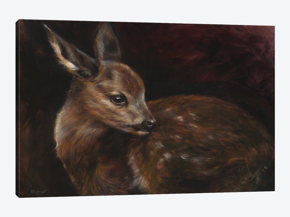 Roe Deer Fawn by Marjolein Kruijt 1-piece Canvas Wall Art