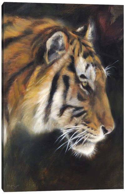 Tiger Canvas Art Print - Marjolein Kruijt