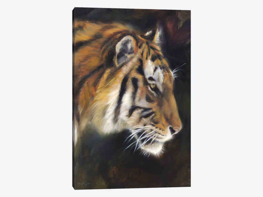 Tiger by Marjolein Kruijt 1-piece Canvas Art Print
