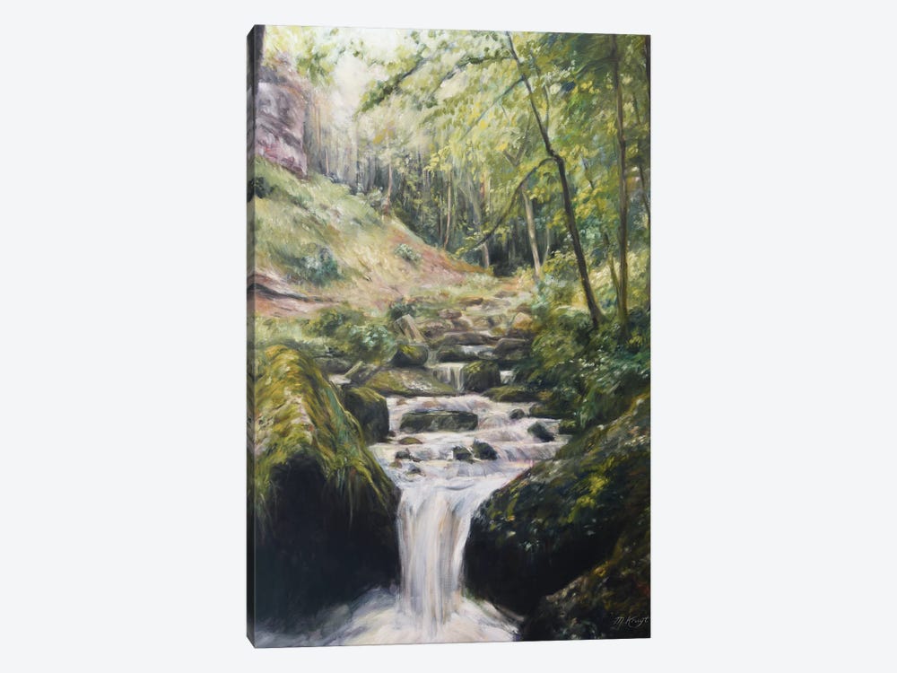 Waterfall Herisson by Marjolein Kruijt 1-piece Canvas Art Print