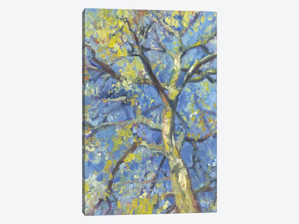 Spring - Birch Tree by Marjolein Kruijt 1-piece Canvas Artwork