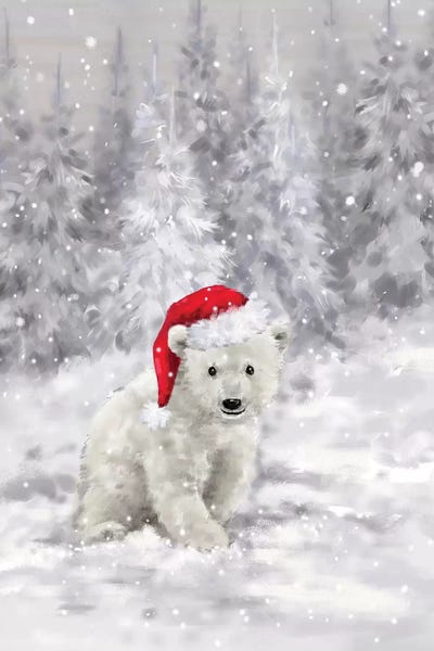 Polar Bears: Polar Bear in Wood II by MAKIKO