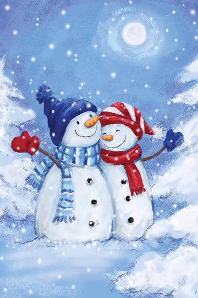 MAKIKO: Two Snowmen III by MAKIKO