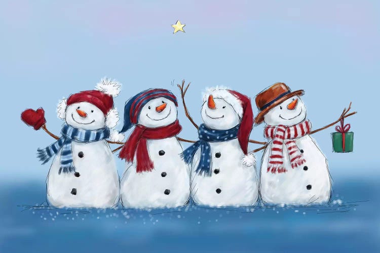 Four Snowmen