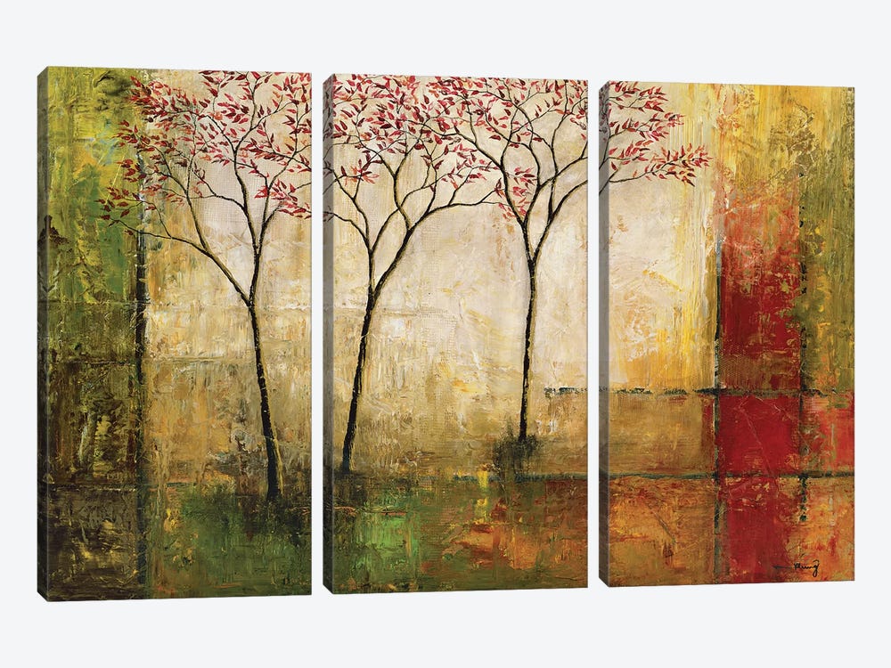 Morning Luster II by Mike Klung 3-piece Canvas Artwork