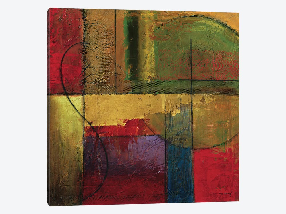Opulent Relief I by Mike Klung 1-piece Canvas Wall Art