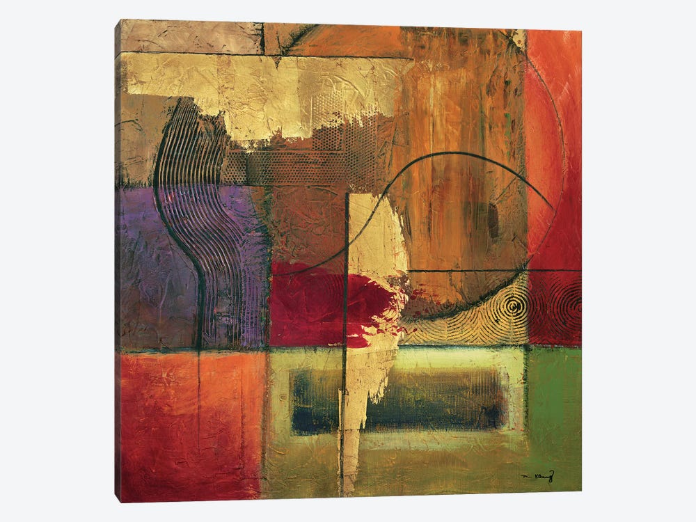 Opulent Relief II by Mike Klung 1-piece Canvas Print