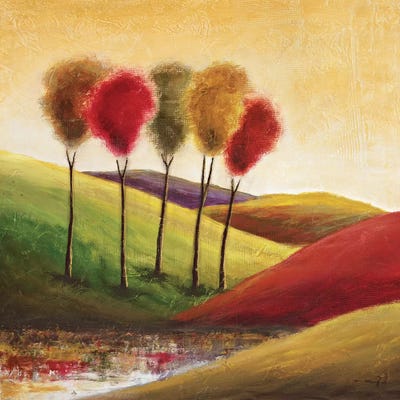 Endless Hills II by Mike Klung canvas print