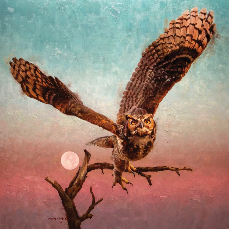 Into The Night by Mark McKenna wall art