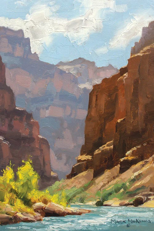 Receeding Cliffs by Mark McKenna wall art