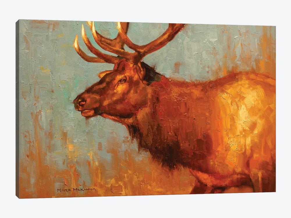 Timber Bull by Mark McKenna 1-piece Canvas Artwork