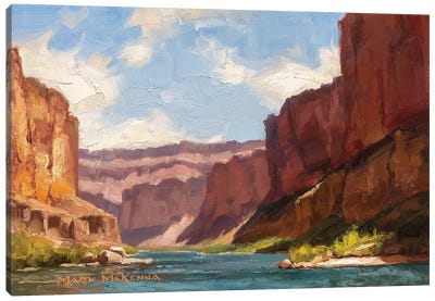 Beauty At Every Bend Canvas Art Print - Canyon Art