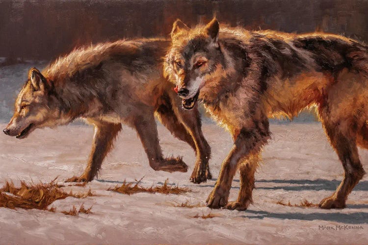 Deadly Duo by Mark McKenna wall art