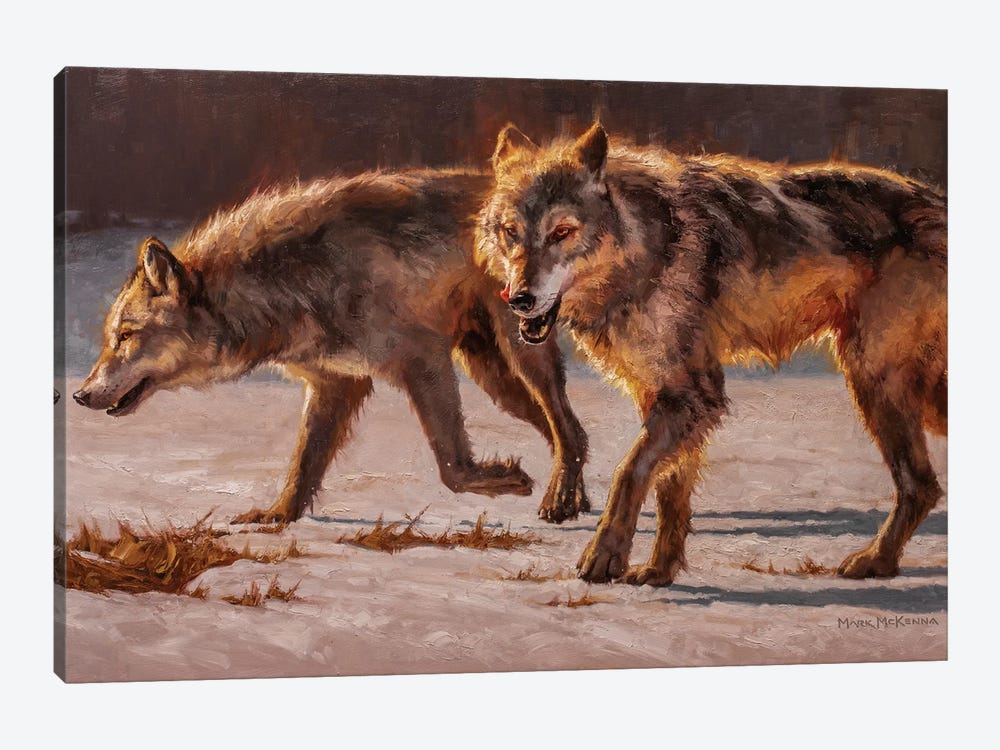 Deadly Duo by Mark McKenna 1-piece Canvas Wall Art