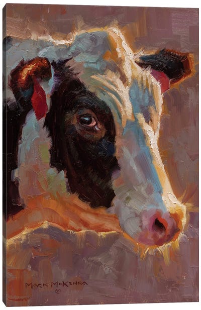 Holstein Canvas Art Print - Mark McKenna
