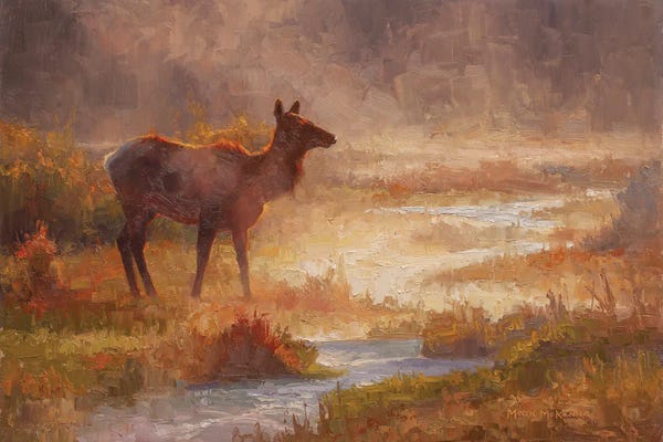 Golden Hour Animals: Morning Haze by Mark McKenna