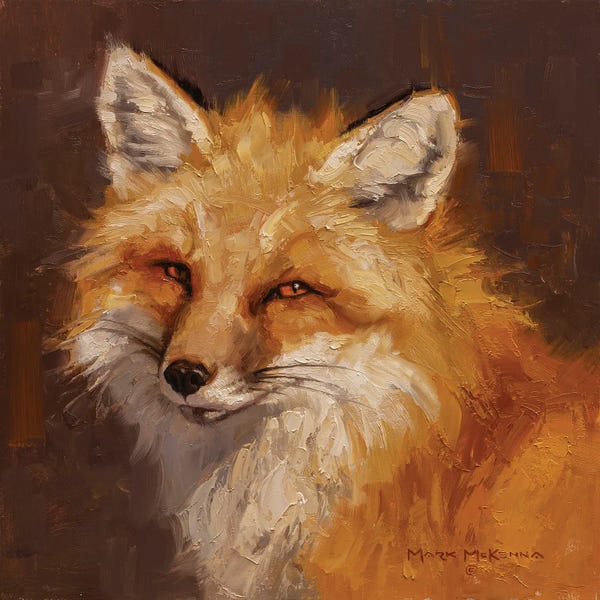 Golden Hour Animals: Old Sly by Mark McKenna