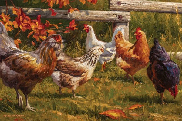 Golden Hour Animals: The Garden Club by Mark McKenna