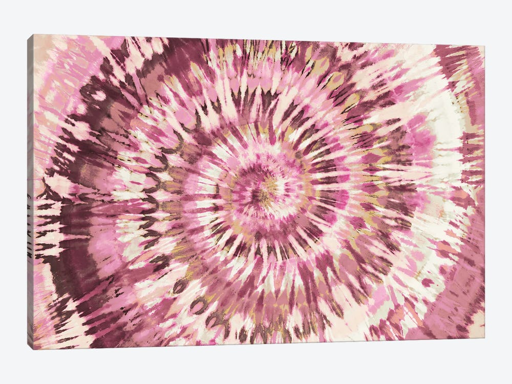 Tie Dye Pink II 1-piece Canvas Art