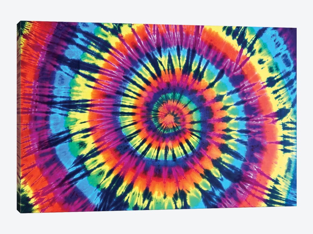 Tie Dye Rainbow by Molly Kearns 1-piece Canvas Print