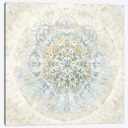 Tapestry Aqua Blue Canvas Print #MKN1} by Molly Kearns Canvas Print