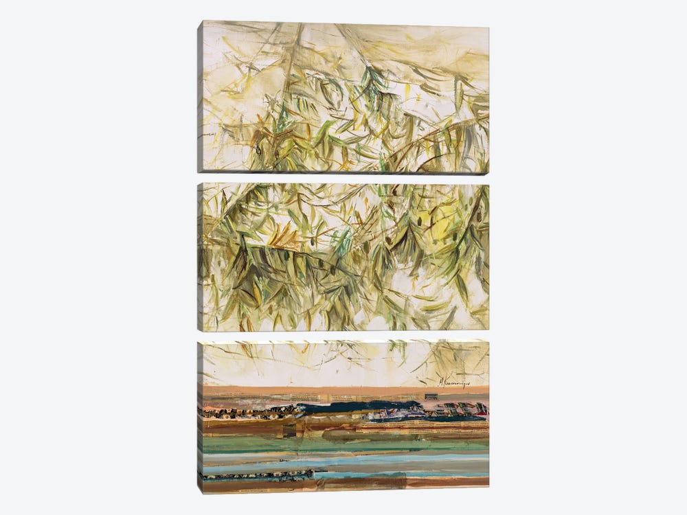 Olive Branches by Marina Koutsospyrou 3-piece Canvas Artwork