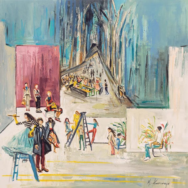 Furniture: Blue Forest by Marina Koutsospyrou