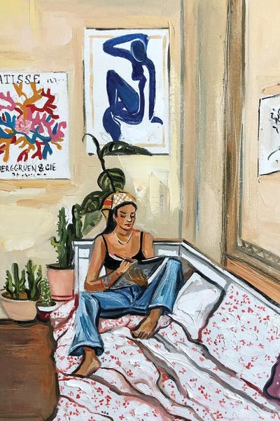 Fine Art Print: In The Room by Marina Koutsospyrou