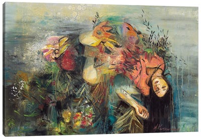 Dream Canvas Art Print - Marina Koutsospyrou