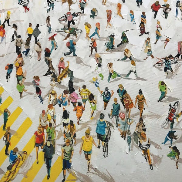 Strolls In The City: People by Marina Koutsospyrou