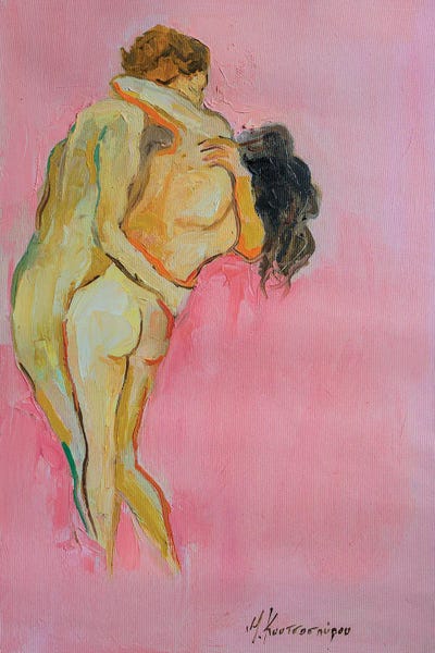 Feeling by Marina Koutsospyrou canvas print