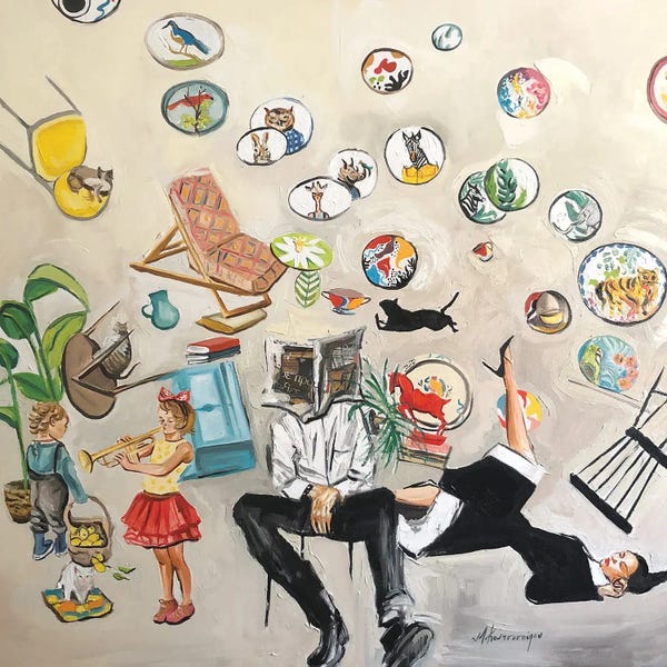 Fine Art Print: Home Stories by Marina Koutsospyrou