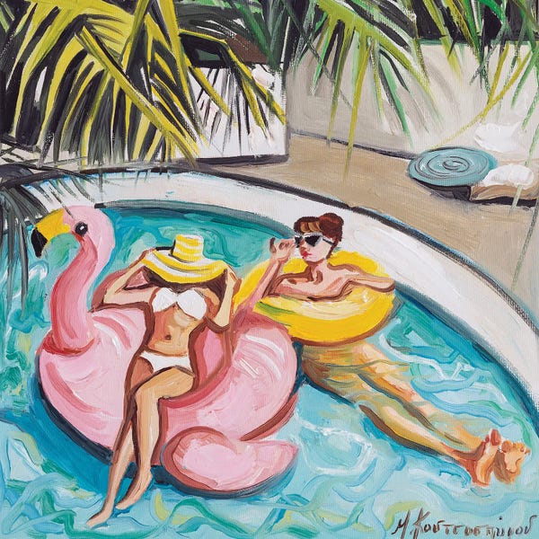 Accessories: In The Swimming Pool by Marina Koutsospyrou