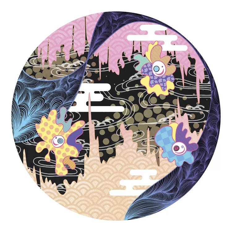 Mystic Night by 5by5collective wall art