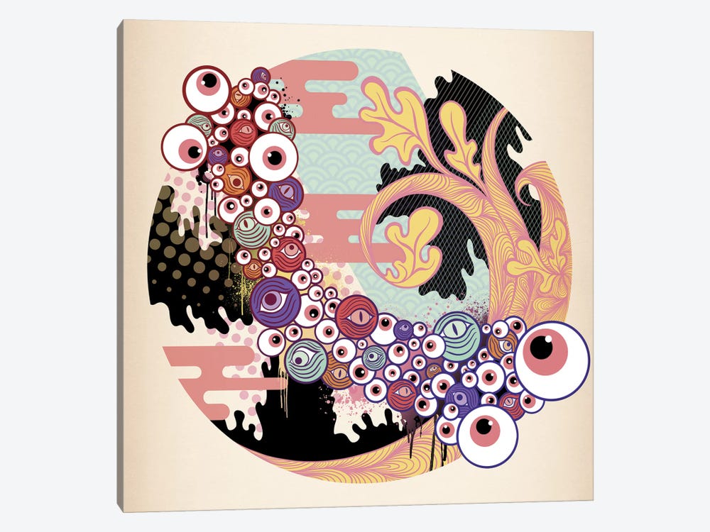 Eye Catching by 5by5collective 1-piece Canvas Art Print