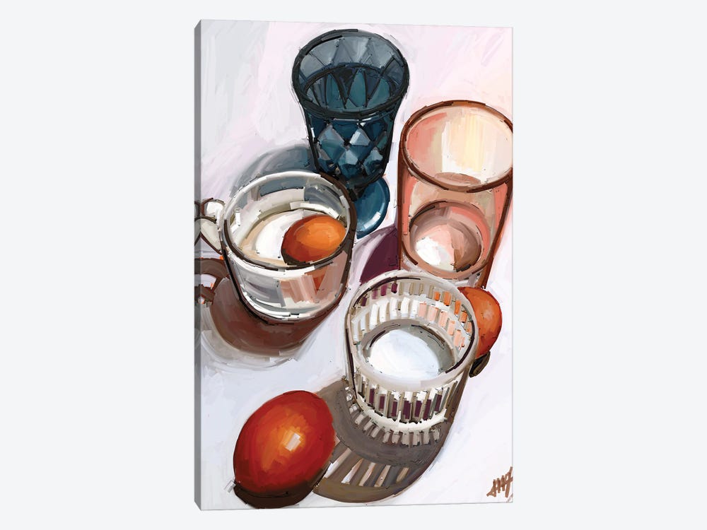 Tableware by Margo Ku 1-piece Canvas Artwork